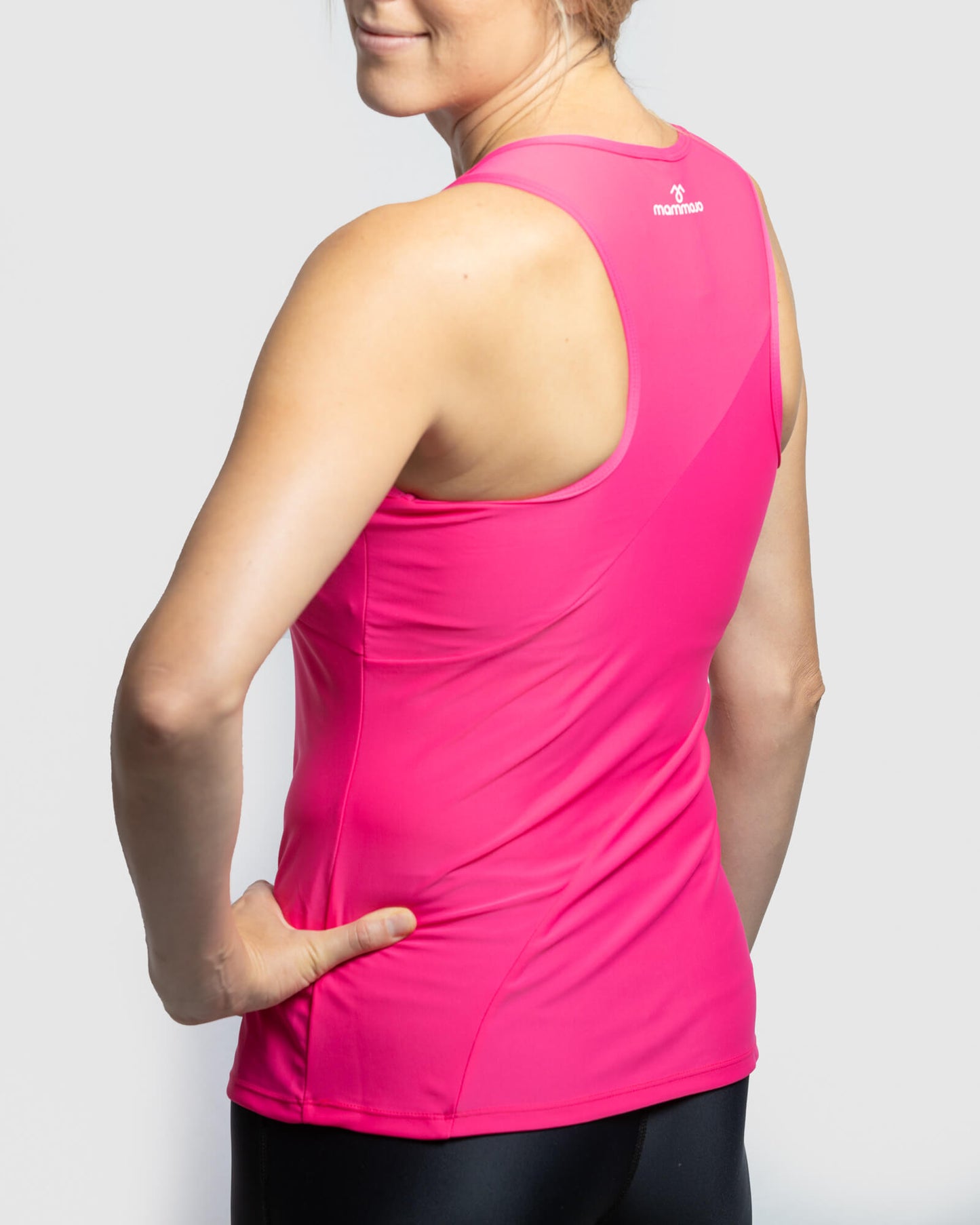 Emily Nursing Racer Top Pink - mammojo lactivewear