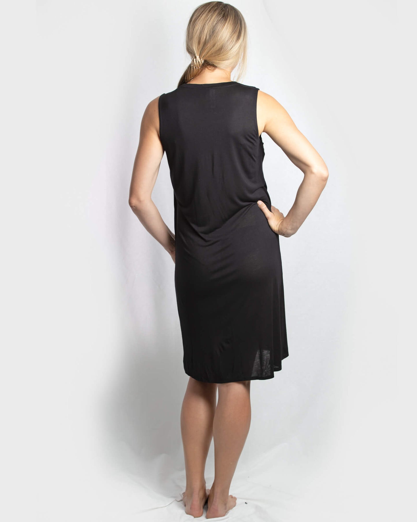 FINAL SALE Jessica Cross Over dress - Black