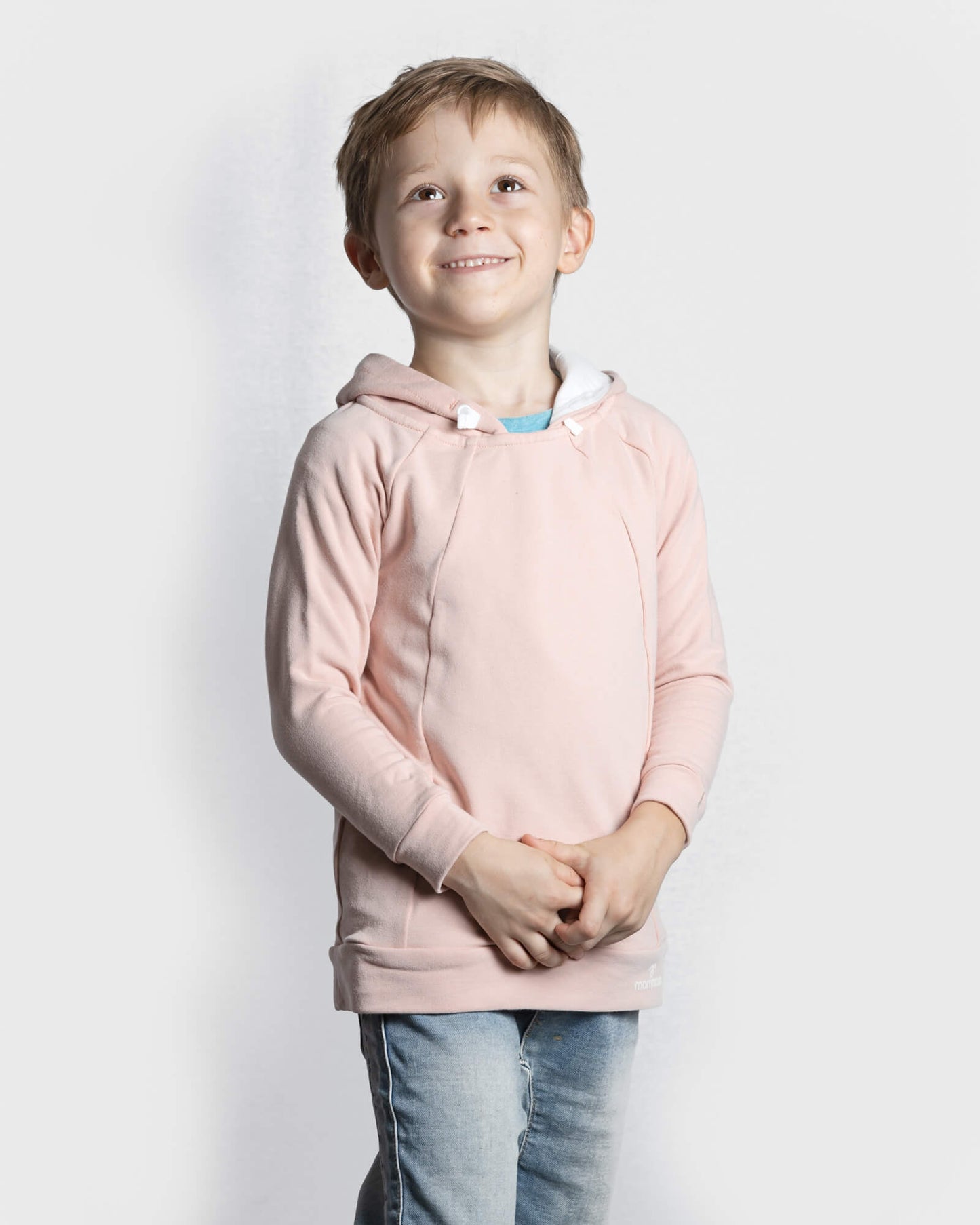 Weeactive Mini Twinning Hoodie Misty Rose - mammojo lactivewear