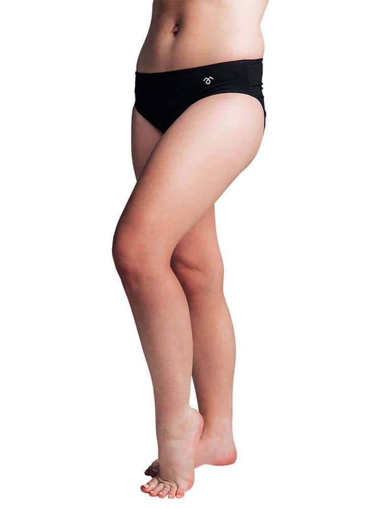 Post Maternity Bikini Bottoms Black - mammojo lactivewear